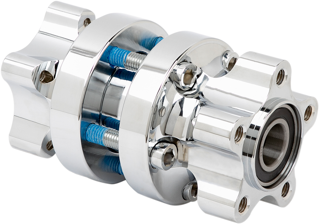 0213-0821 - ARLEN NESS Hub - Single Disc - Rear - Chrome - '18+ FXFB 71-705