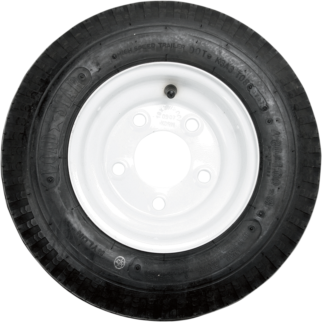 48085 - KENDA Tire/Wheel - Load Range B - 4.80-8 - 5 Hole - 4 Ply 30020