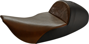 0801-1334 - SADDLEMEN Seat - Lariat Solo - Low - Distressed Brown 897-06-0041