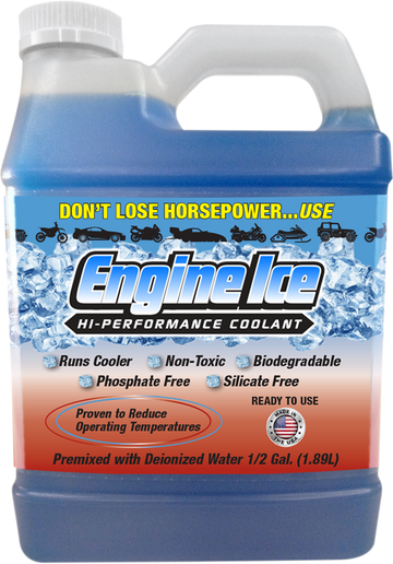 ENGINE ICE Premixed Motorcycle Coolant - 64 U.S. fl oz. 10850