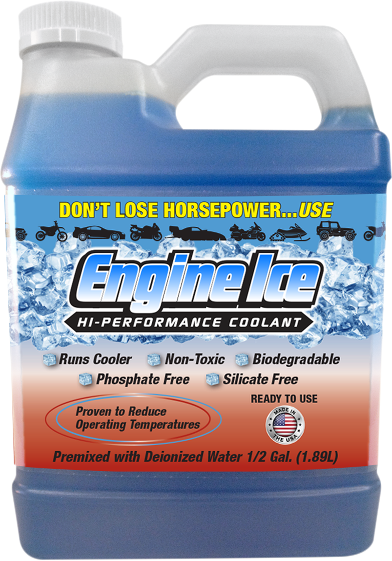 ENGINE ICE Premixed Motorcycle Coolant - 64 U.S. fl oz. 10850