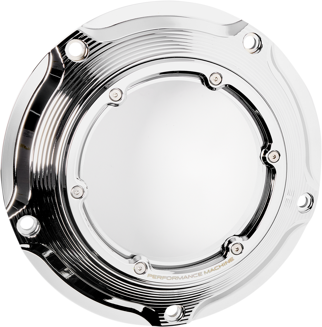 1107-0670 - PERFORMANCE MACHINE (PM) Derby Cover - Chrome 0177-2083M-CH