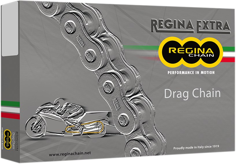 1221-0111 - REGINA 520 DR -Extra - Drag Racing Chain - 130 Links 135DR/1001