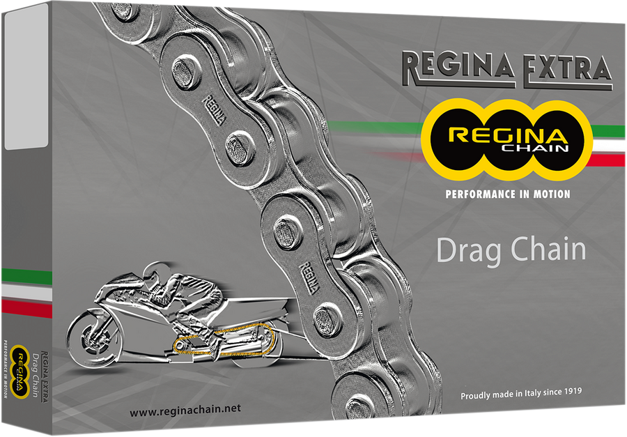 1221-0109 - REGINA 530 DR Extra - Drag Racing Chain - 25 Feet 136DR/1005