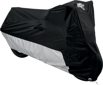 MC904L - NELSON RIGG Motorcycle Cover - Black/Silver - Large MC-904-03-LG