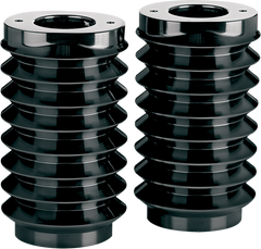 0411-0049 - ARLEN NESS Retro Fork Boot Covers - Black Anodized - FLST 20-021