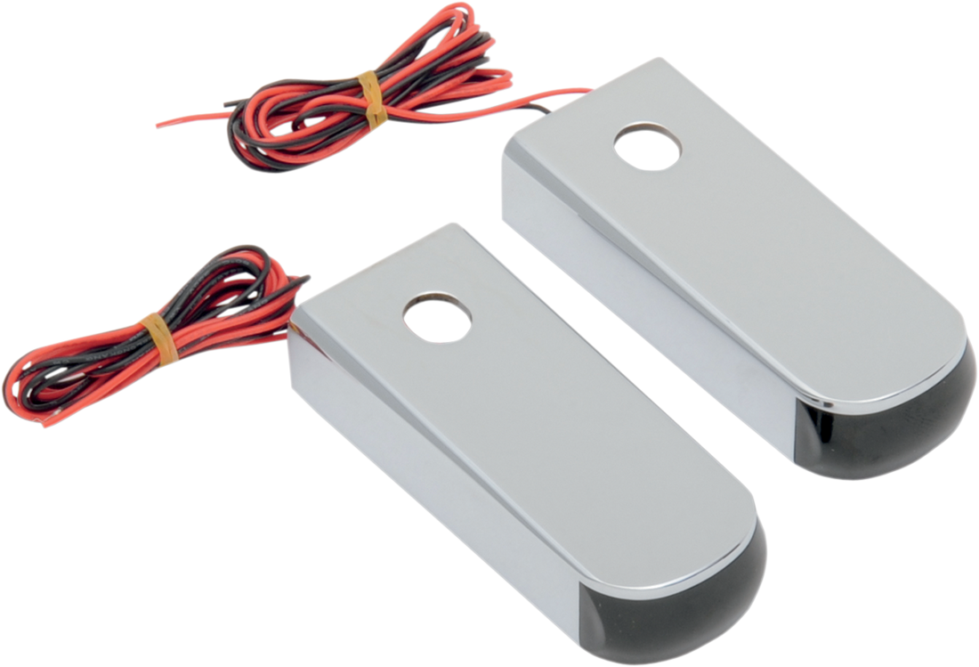 7806-1033 - ALLOY ART LED Strut Light - Red/Smoke Softail SSL-2