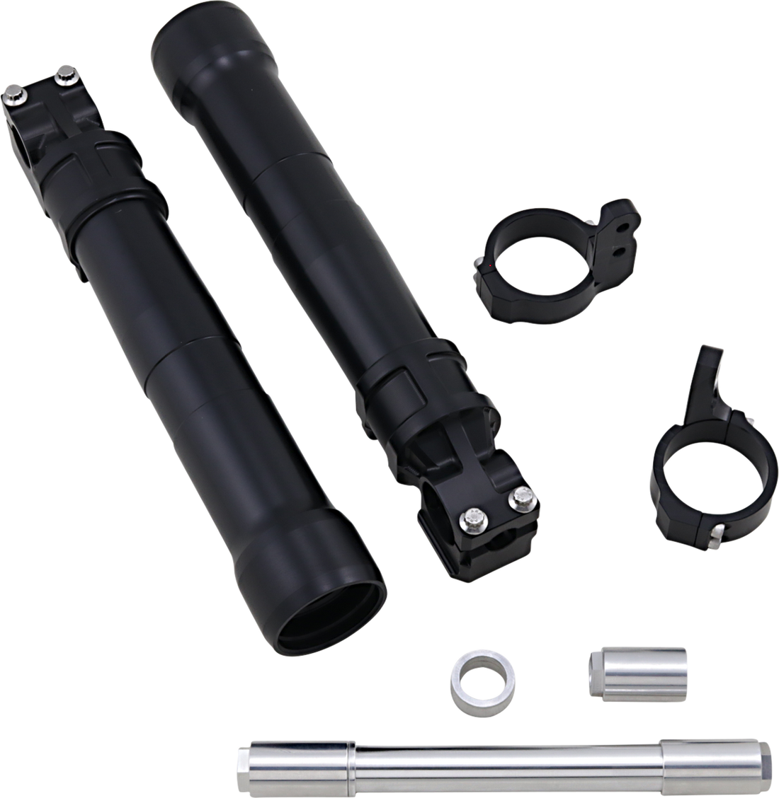 0403-0159 - ALLOY ART Lower Fork Legs - 49 mm ABS - Black 49LLFX-2ABS