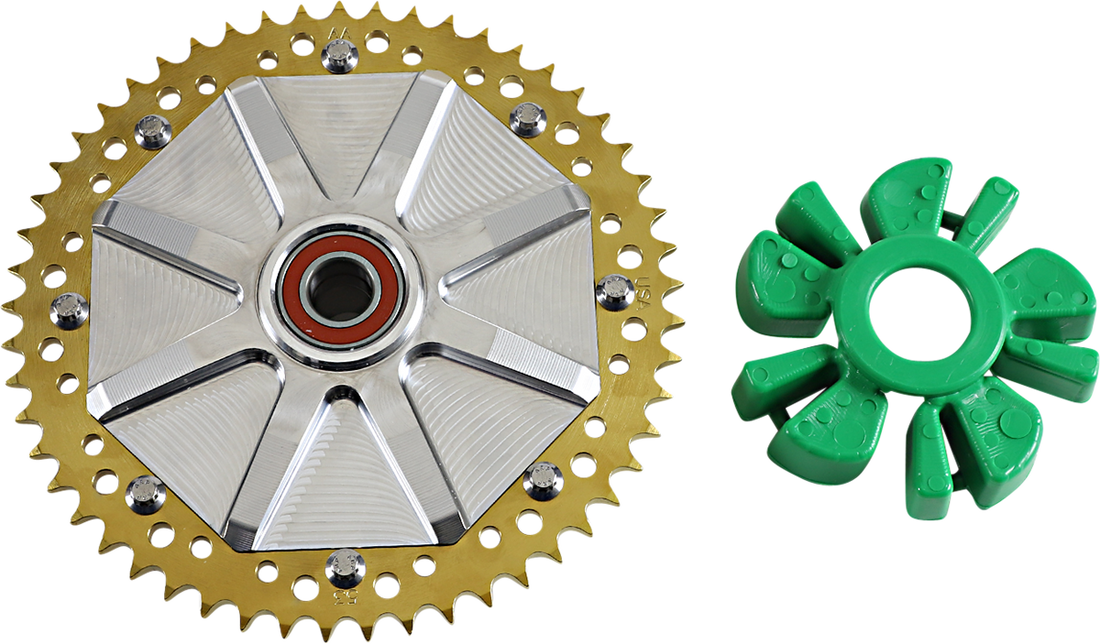 1210-2508 - ALLOY ART Cush Drive Sprocket - Gold - 53 Tooth G2CC53-32