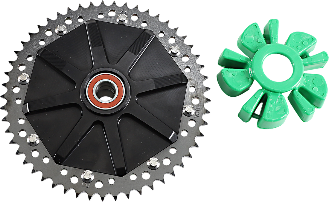 1210-2511 - ALLOY ART Cush Drive Sprocket - Black - 53 Tooth G2CC53-11