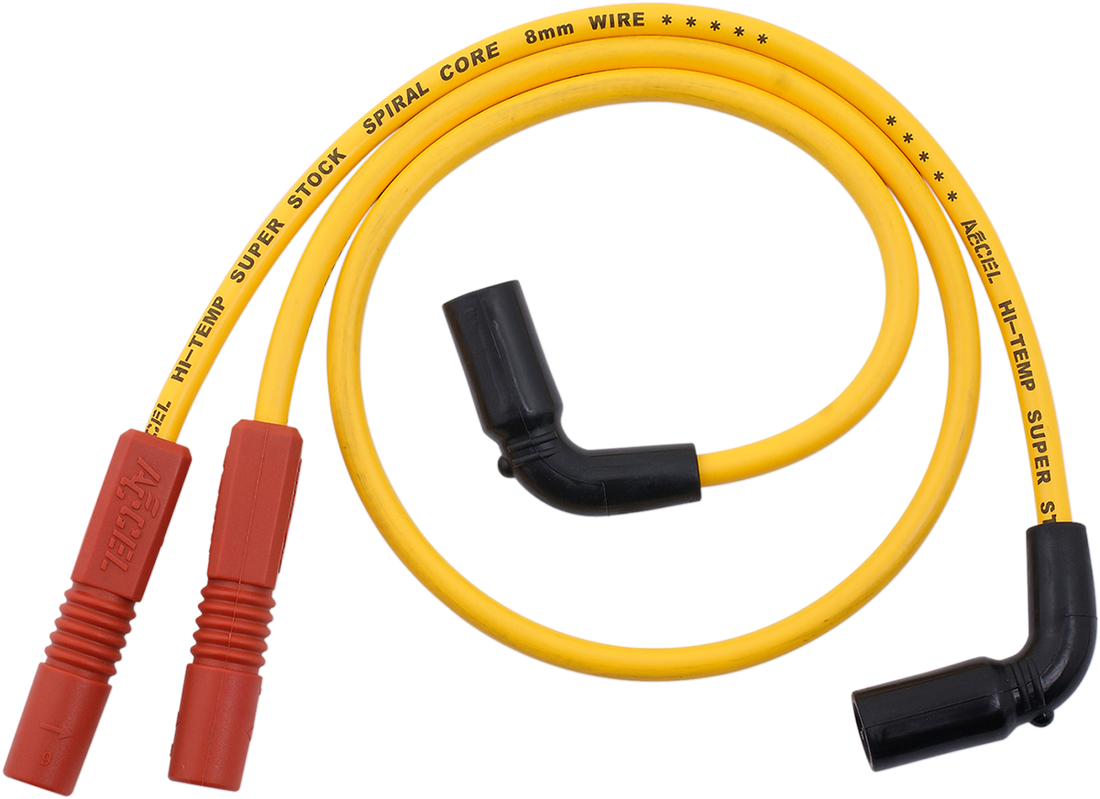 2104-0238 - ACCEL Spark Plug Wire - '09-'16 FL - Yellow 171111Y