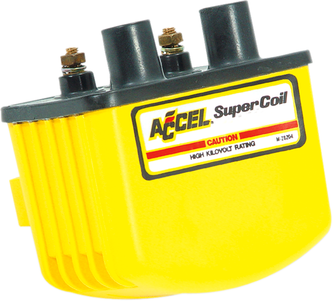 ACCEL Single-Fire Super Coil - Harley Davidson - Yellow 140408