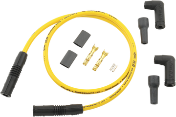 DS-242655 - ACCEL 8.8 mm Universal Spark Plug Wires (2) - Variangle - Yellow 173085