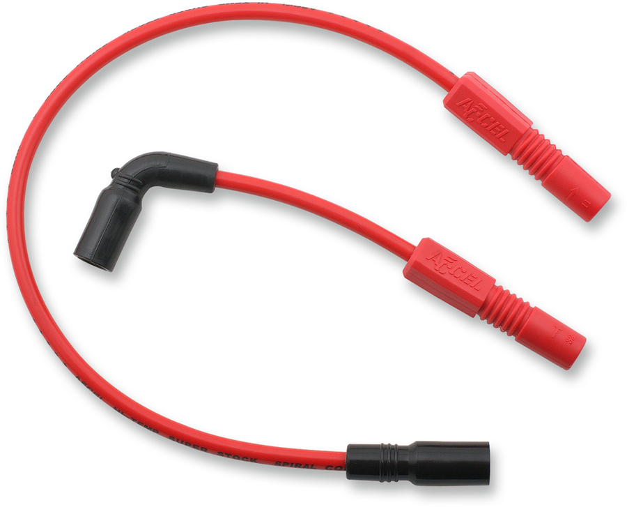 2104-0233 - ACCEL Spark Plug Wire - '07-'19 XL - Red 171110R