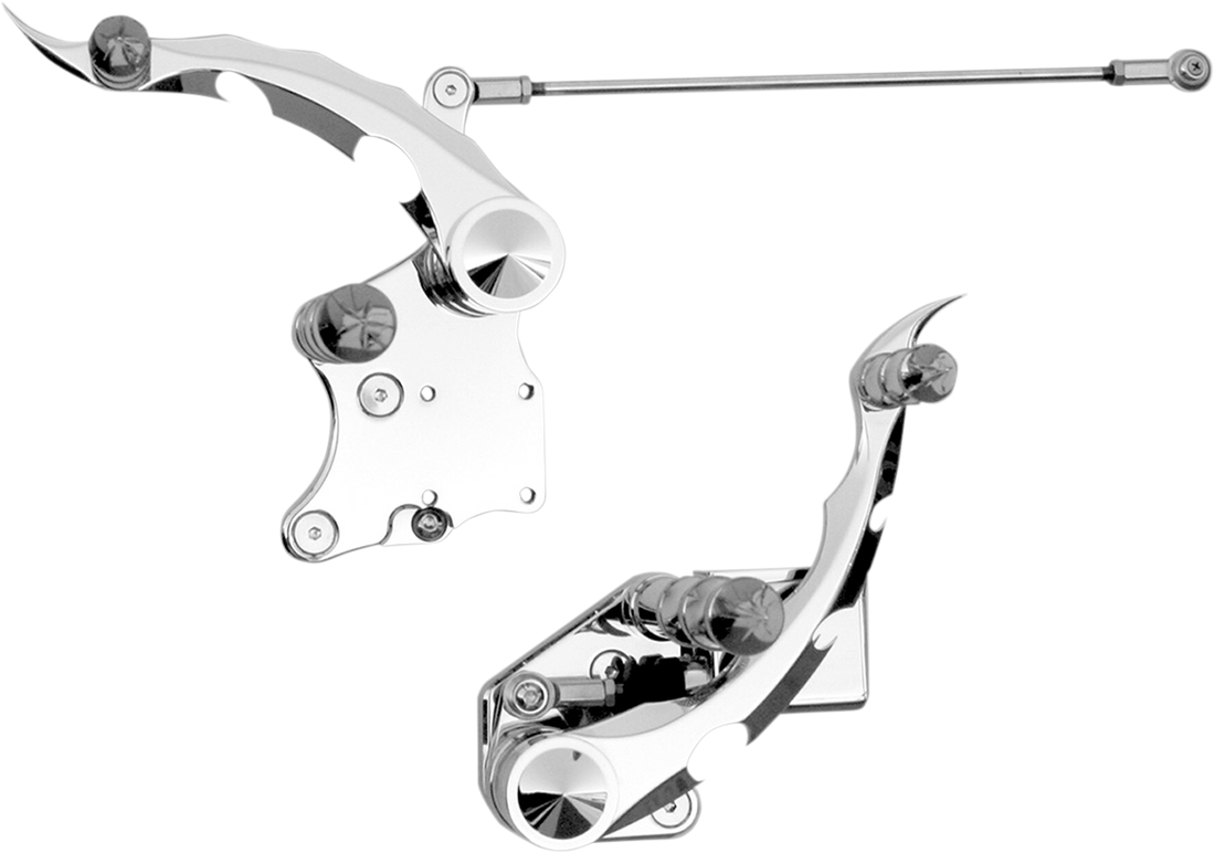 ACCUTRONIX Forward Control - Tribal - Chrome FC106-SLC