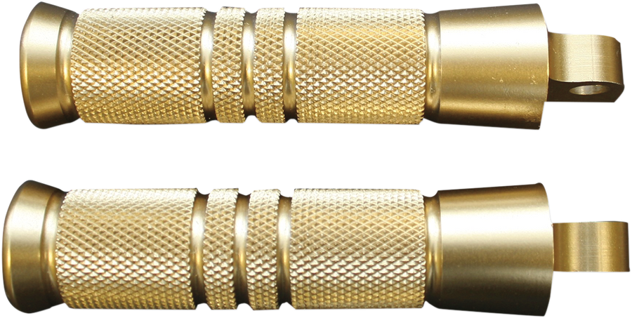 1620-1040 - ACCUTRONIX Brass Footpegs - Grooved RP111-KG5