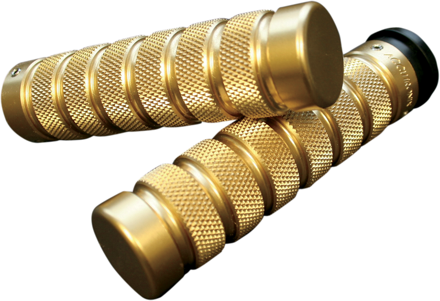 0630-1125 - ACCUTRONIX Grips - Knurled - Notched - TBW - Brass GR101-KN5