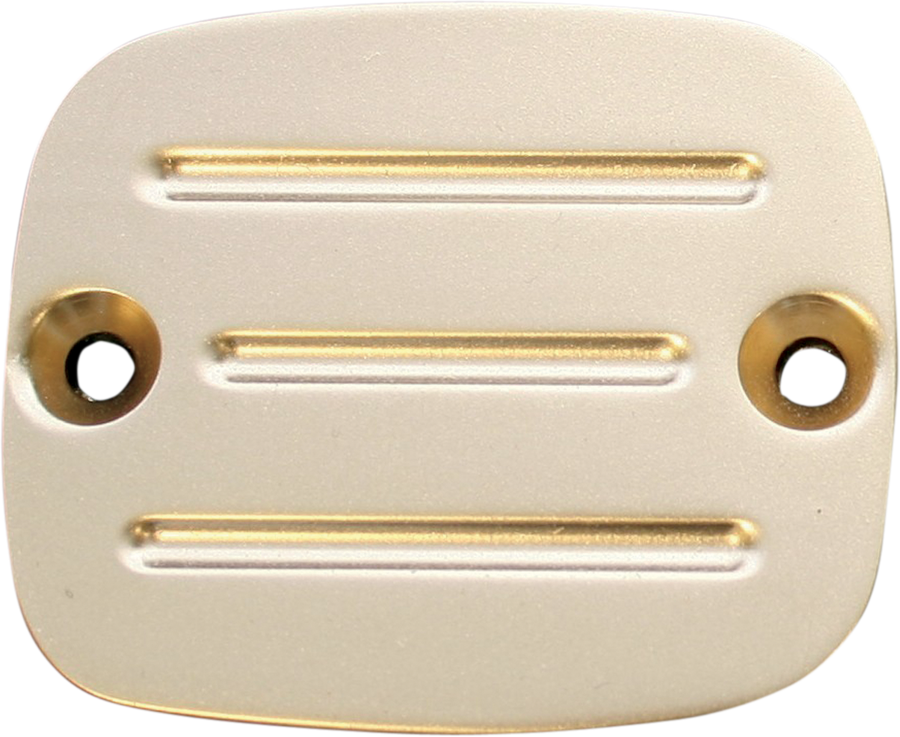 0610-0635 - ACCUTRONIX Master Cylinder Cover - Front - Milled - Brass C122-M5