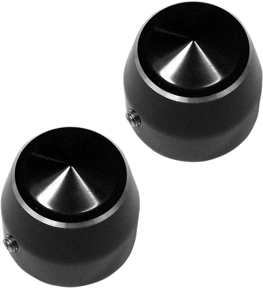 0214-0824 - ACCUTRONIX Axle Caps - Black - Elite - 1" TAC101-EN