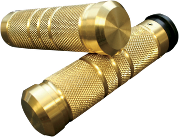 0630-1124 - ACCUTRONIX Grips - Knurled - Grooved - TBW - Brass GR101-KG5