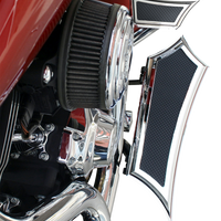 ACCUTRONIX Rear Brake Pedal Cover - Chrome FLBP-IC