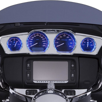 CIRO Dash Accent with LEDs - Chrome 42200