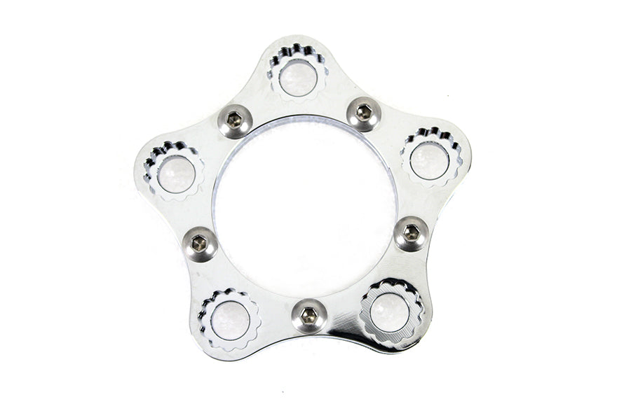 19-0252 - Rear Sprocket or Pulley Lock Ring Kit Chrome