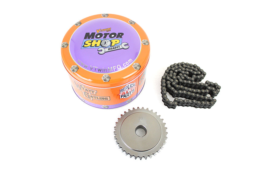 19-0338 - 45  WL Sprocket and Chain Kit 33 Tooth