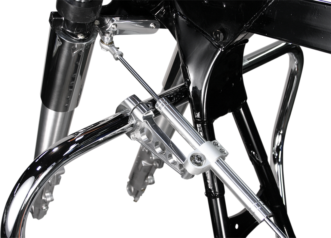 0414-0459 - CUSTOM CYCLE ENGINEERING Steering Damper System - '97-'07 FLHT SDS2013-1