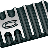 COVINGTONS Brake Pedal - Finned -  Black C1042-B