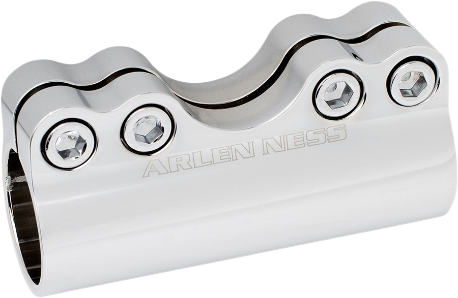 0603-0786 - ARLEN NESS Handlebar Clamp - Modular - Chrome 08-051