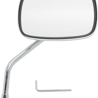 EMGO Live to Ride Free Mirror - Chrome/Gold - 10 mm - Left 20-31758A