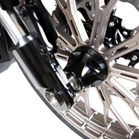 0213-0802 - ARLEN NESS Hub - Single Disc - Front - Black - '08+ FLT 71-602