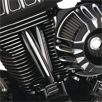 0928-0087 - ARLEN NESS Deep Cut Pushrod Covers - Black 03-631