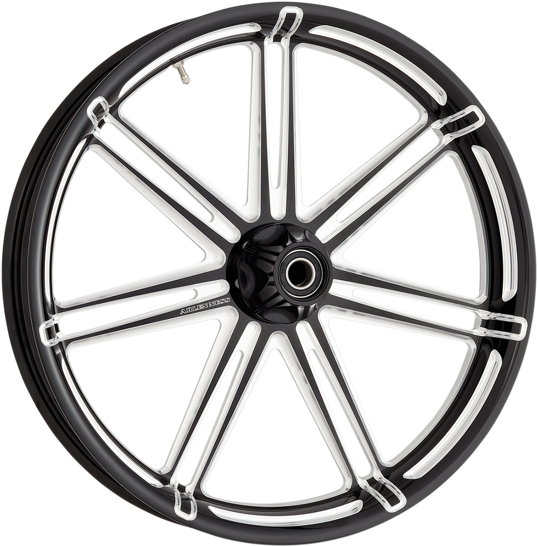 0210-0346 - ARLEN NESS Rim - 7-Valve - Front - Black - 23"x3.50" 71-524