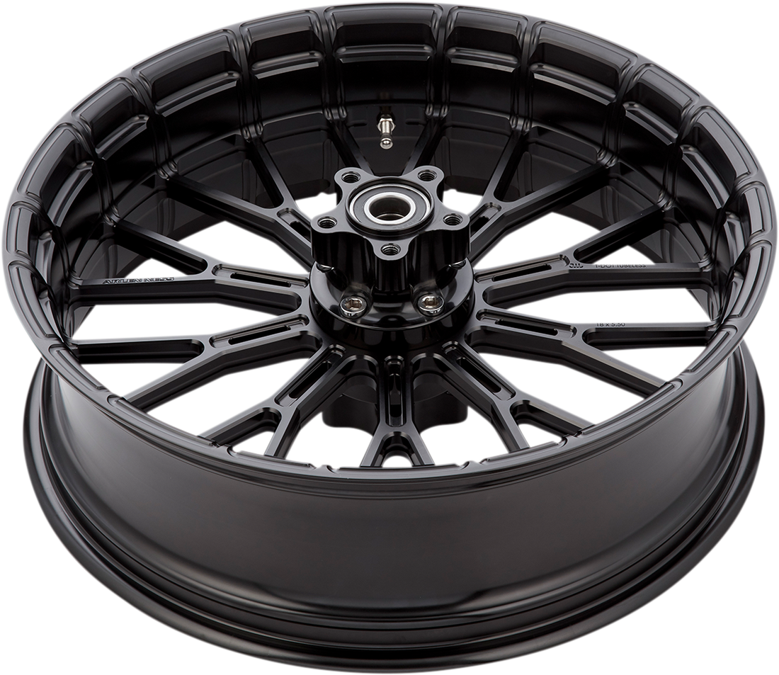 0210-0355 - ARLEN NESS Rim - Y-Spoke - Rear - Black - 18"x5.50" 71-540