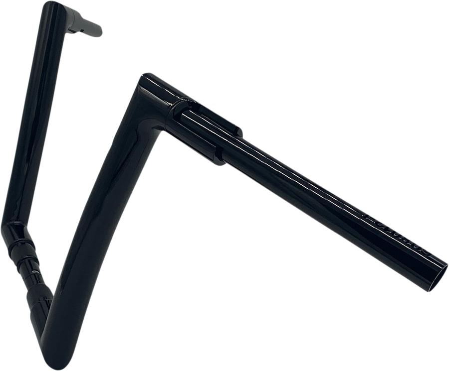 0601-5481 - FAT BAGGERS INC. Handlebar - Flat Top - 12" - Black 608012-B