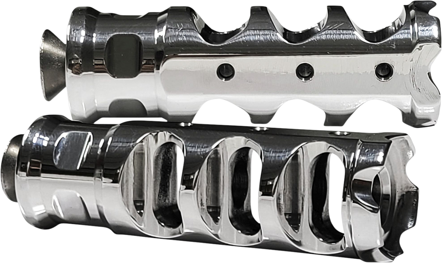 1602-1401 - ACCUTRONIX Muzzle Brake Shifter Peg - Heel/Toe - Chrome PT320-AKC