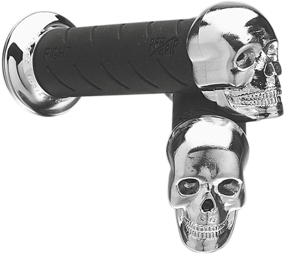 PG862SK-1 - PRO GRIP Grips - Skull Cruiser - 1" PA0862HDSKCR