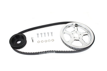 20-0698 - Rear Belt and Pulley Kit Chrome