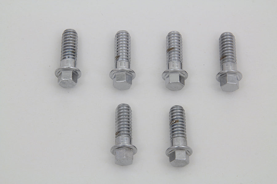 2015-6 - D-Ring Chrome Rocker Arm Cover Screw Set