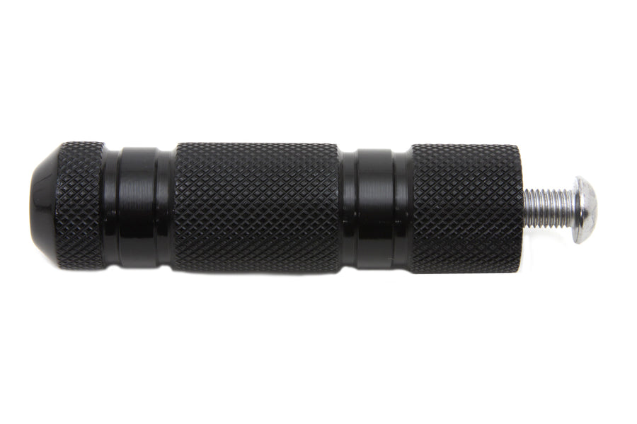 21-0341 - Black Knurled Four Grooved Shifter Peg