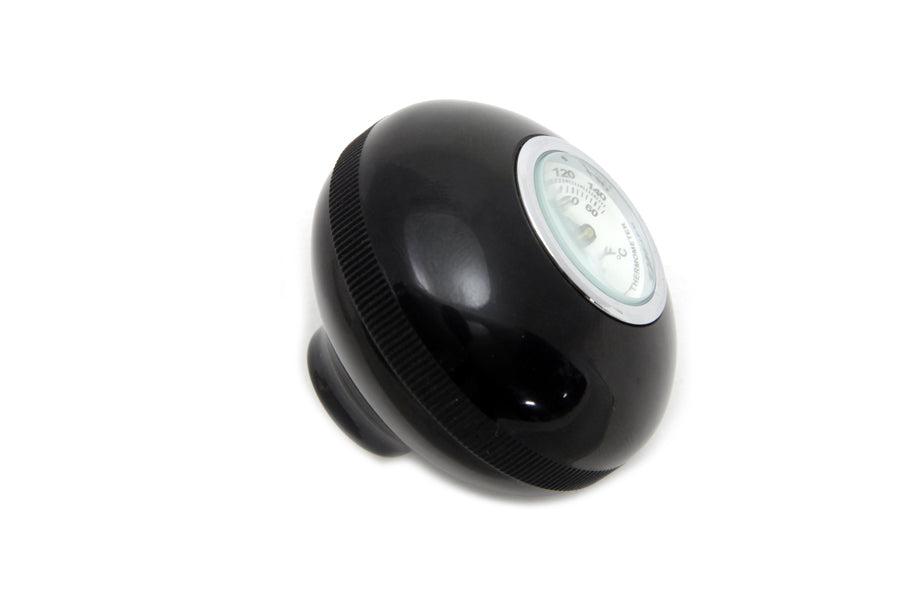 21-0832 - Large Black Shifter Knob with Temperature Gauge