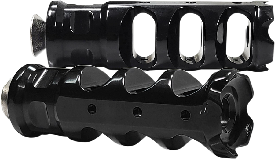 1602-1402 - ACCUTRONIX Muzzle Brake Shifter Peg - Heel/Toe - Black PT320-AKB