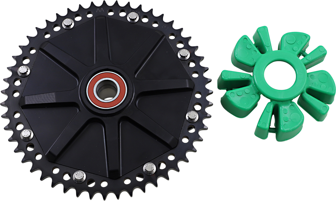 1210-2509 - ALLOY ART Cush Drive Sprocket - Black - 51 Tooth G2CC51-11