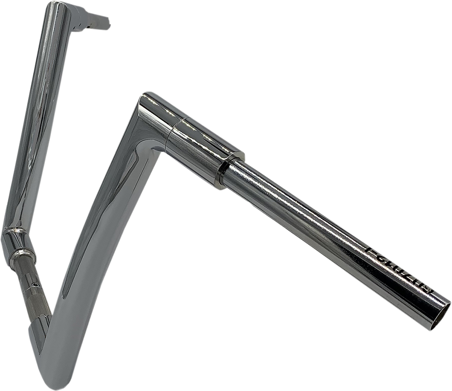 0601-5466 - FAT BAGGERS INC. Handlebar - Flat Top - 12" - Chrome 607012