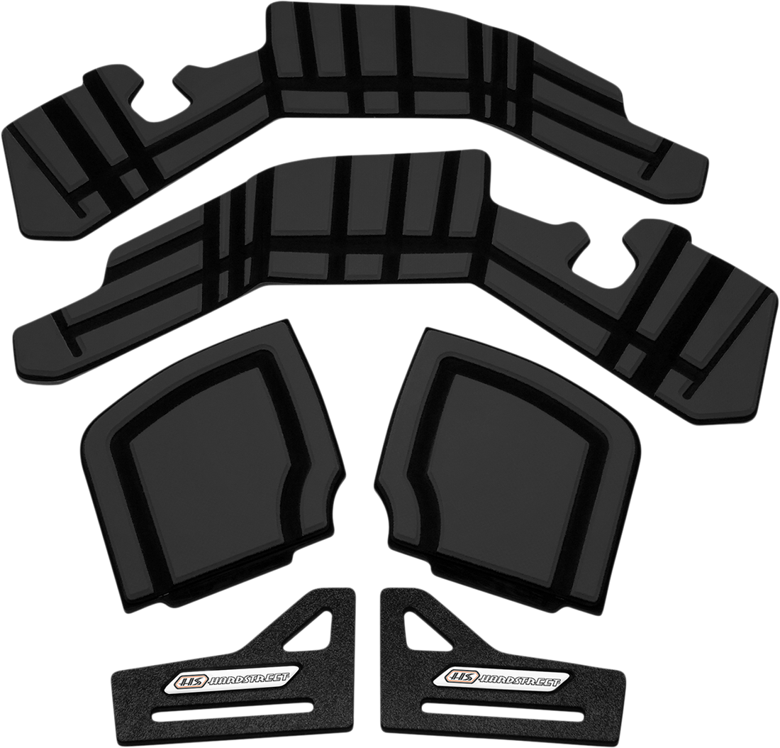 3501-1807 - HARDSTREET Shelf Set - Charcoal - '14-'21 FL 1014-SBSH-HD-BB