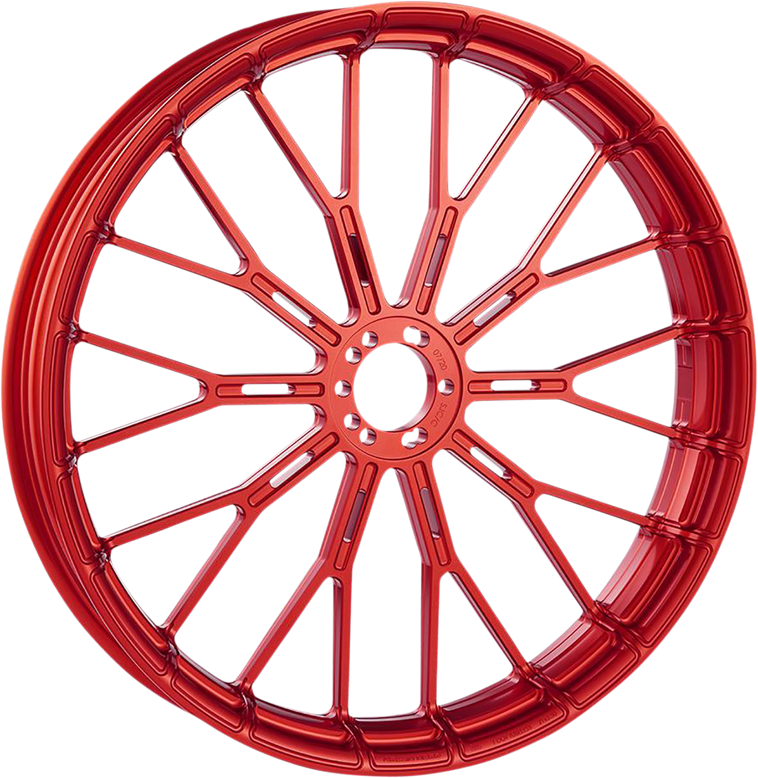 0210-0381 - ARLEN NESS Rim - Y-Spoke - Front - Red - 19"x3.25" 71-558