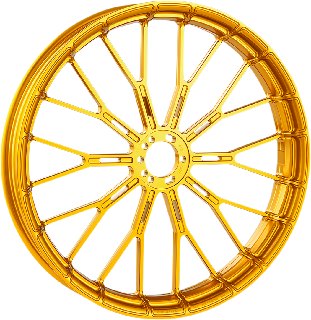 0210-0380 - ARLEN NESS Rim - Y-Spoke - Front - Gold - 19"x3.25" 71-557