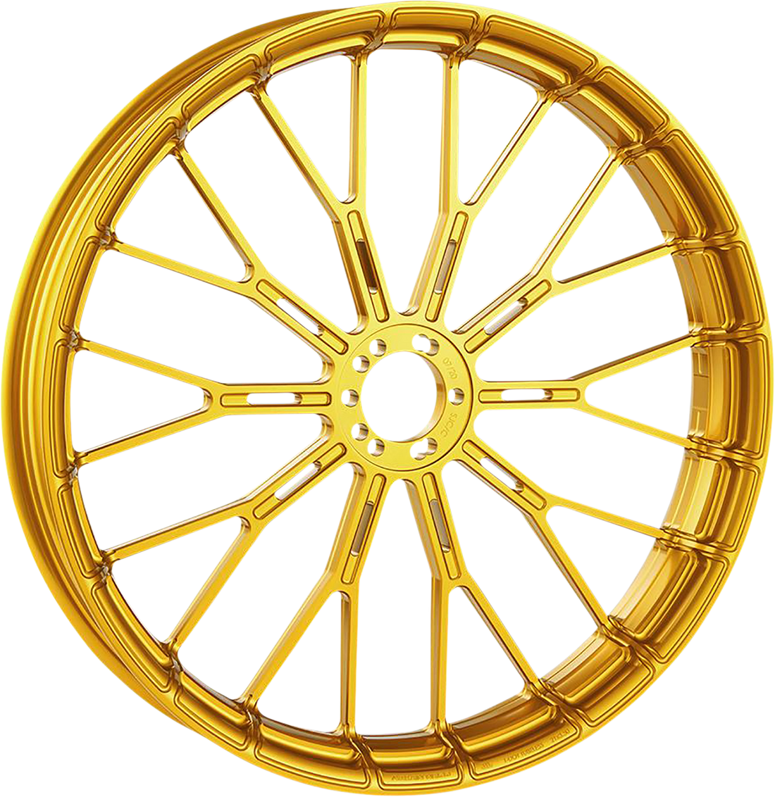 0210-0380 - ARLEN NESS Rim - Y-Spoke - Front - Gold - 19"x3.25" 71-557